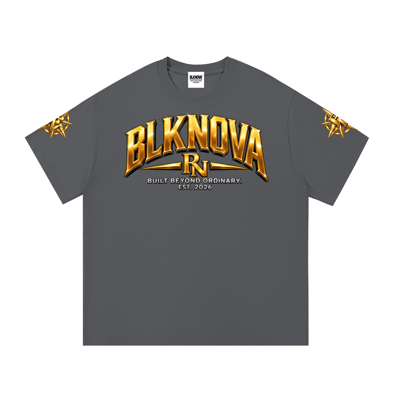 BLKNOVA Stacked Impact Tee