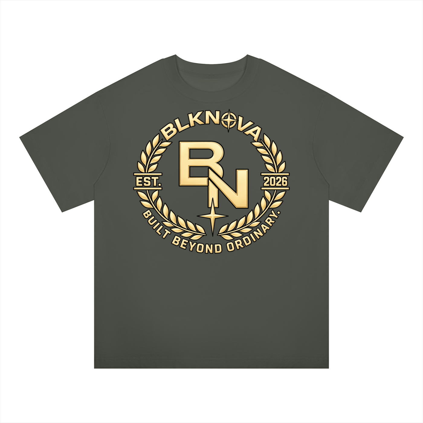 BLKNOVA BN Circle Wreath Tee