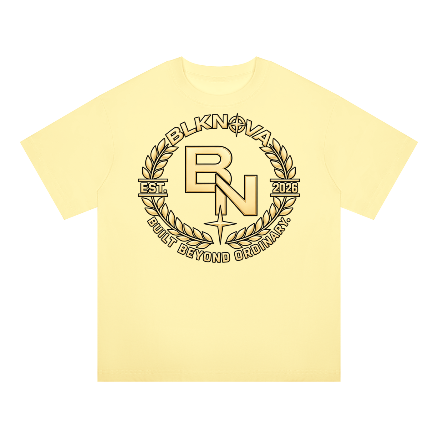 BLKNOVA BN Circle Wreath Tee