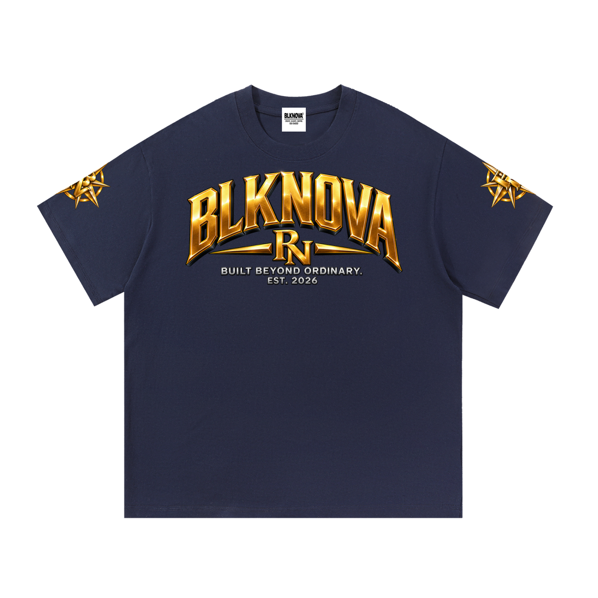 BLKNOVA Stacked Impact Tee