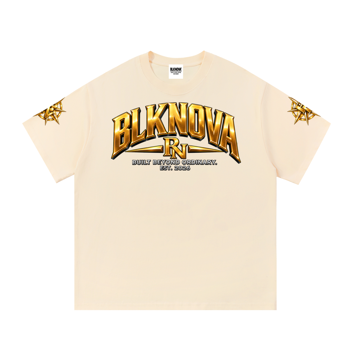BLKNOVA Stacked Impact Tee