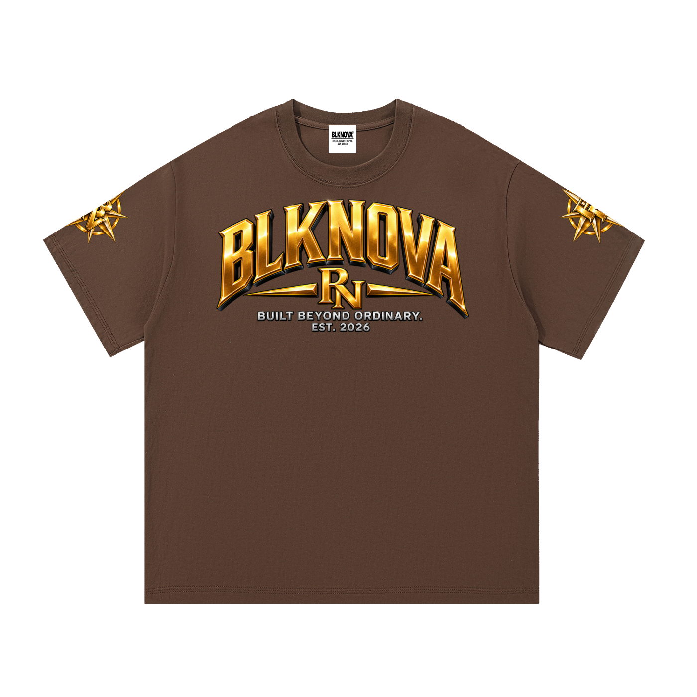 BLKNOVA Stacked Impact Tee