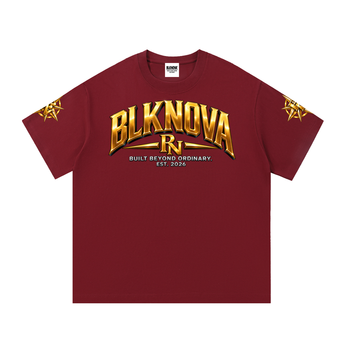 BLKNOVA Stacked Impact Tee