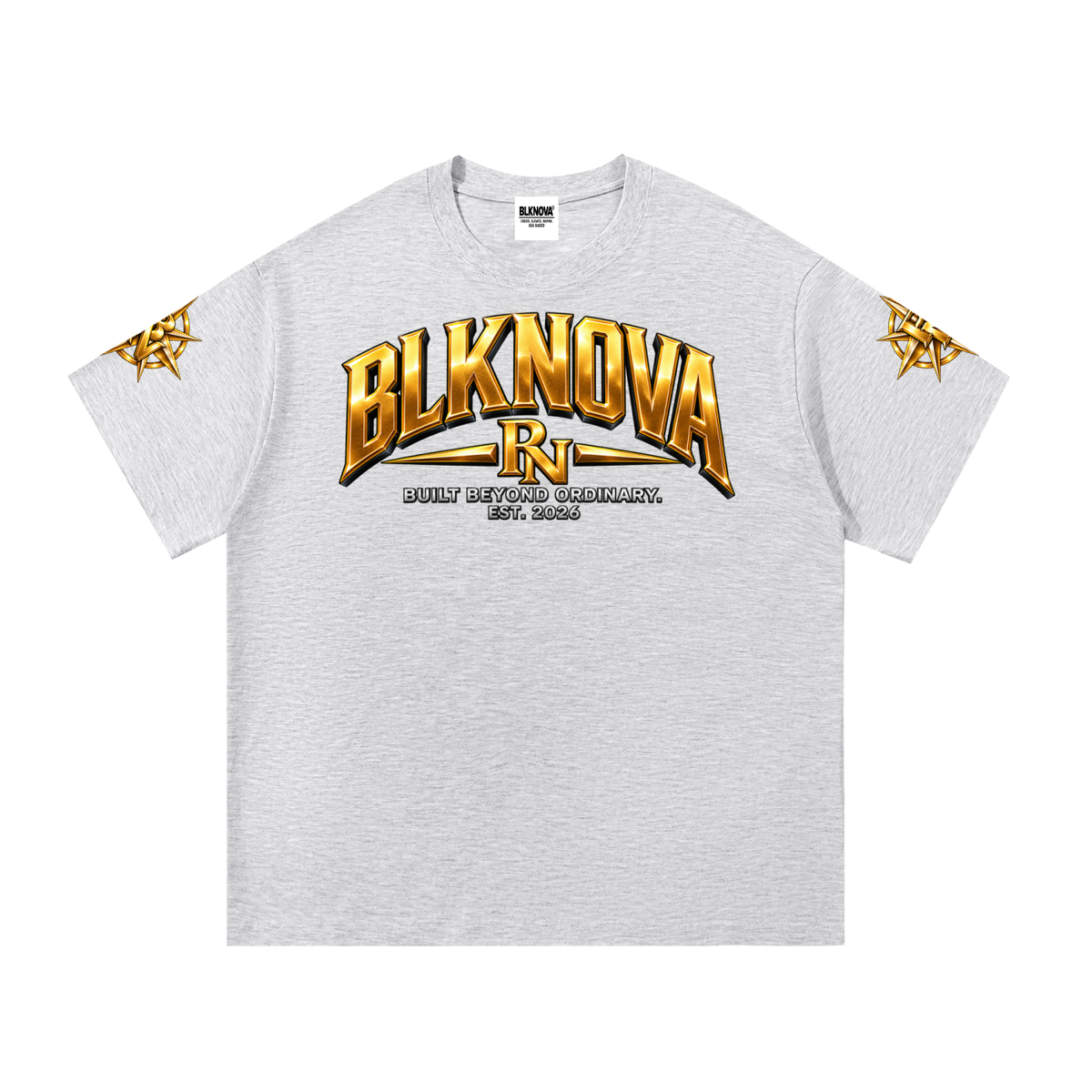BLKNOVA Stacked Impact Tee